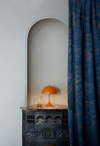 Panthella 250 Bordlampe Bærbar Opaque Orange