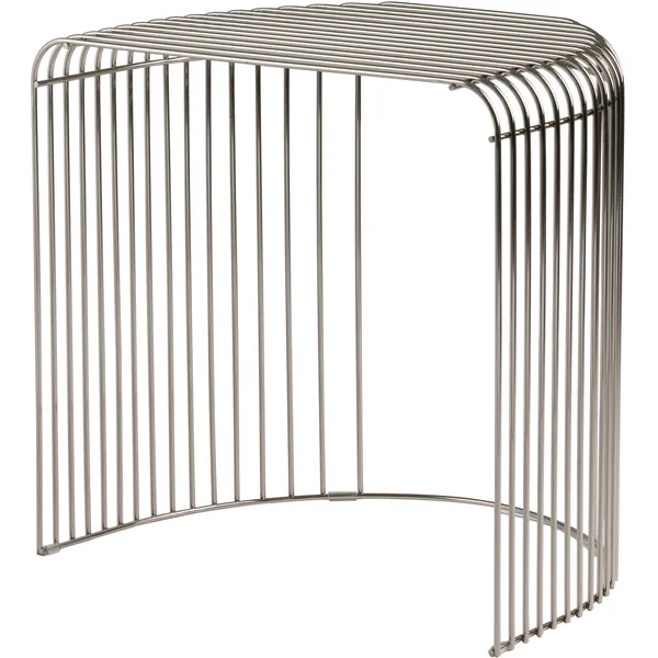 Curva Sivupöytä Kromattu Teräs Silver