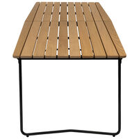 B31 Bord 92x230 cm Oljad Ek / Svart
