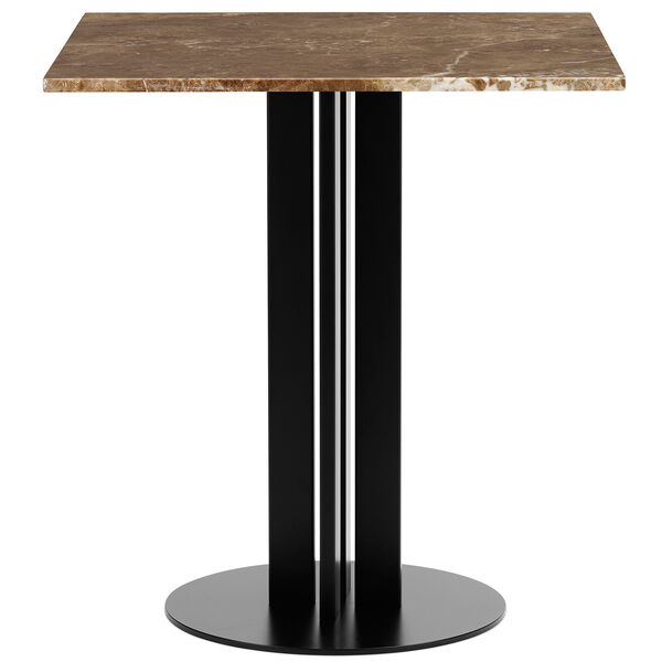 Scala Bistrobord 70x70 cm Brun Marmor