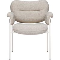 Spisolini Tuoli Pearl White Jalat / Kangas Barnum Sand