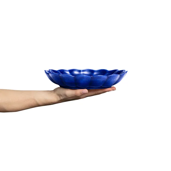 Oyster Skål 24 cm Blå