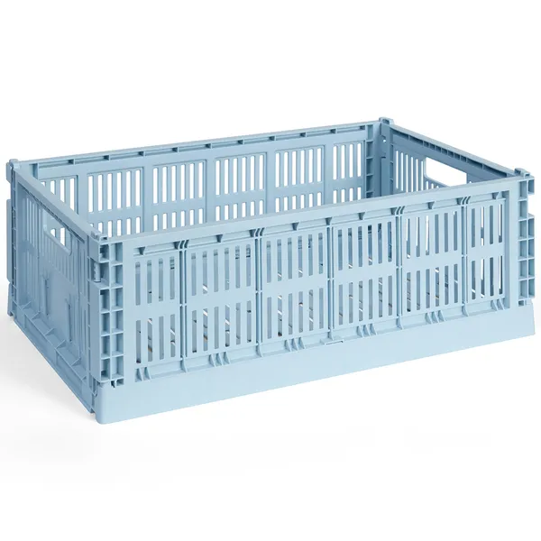 Colour Crate Large Oppbevaring Soft Blue