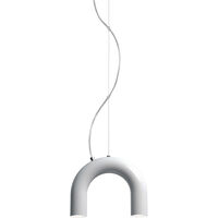 Arch Single Pendel Hvid