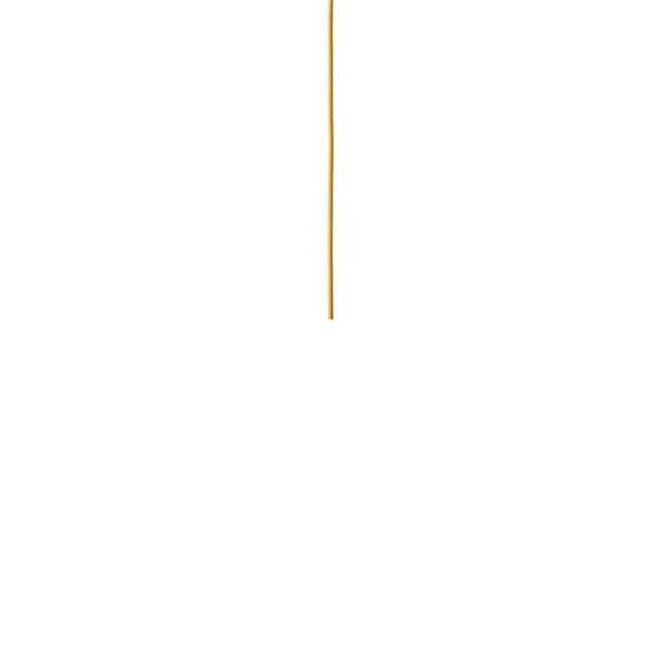 Stofledning 600 cm Mustard
