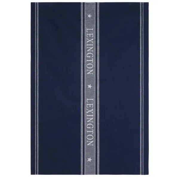 Icons Cotton Jacquard Star Kjøkkenhåndkle 50x70 cm Dress Blue