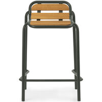 Vig Barstol 65 cm Robinie / Mørkegrøn