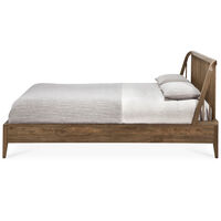 Spindle Sängstomme Teak 160x200 cm