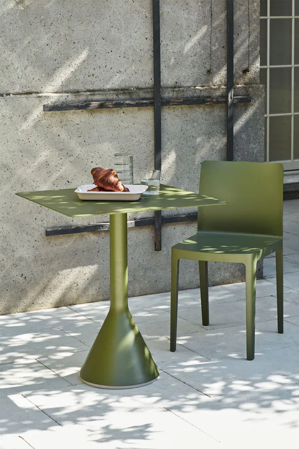 Palissade Cone Bord 65x65 cm Olive
