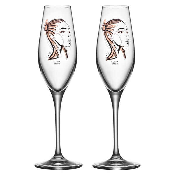 All About You Champagneglas 23 cl 2-pak Forever Yours