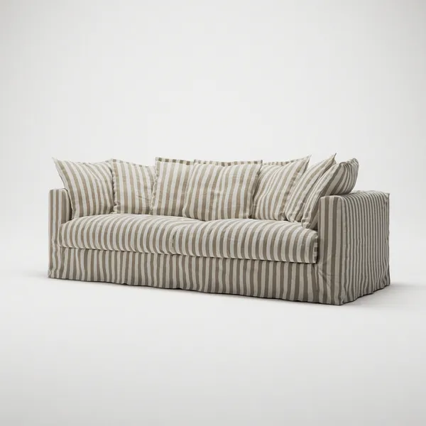 Le Grand Air 3-Seter Sofa Lin Gentle Ribbon