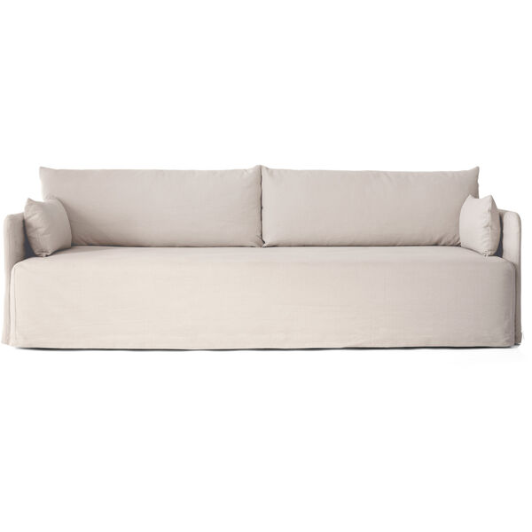 Offset Soffa 3-Sits Avtagbar Klädsel Cotlin Oat