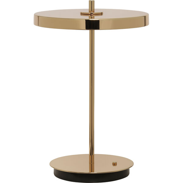 Asteria Move Bordlampe Bærbar Poleret Messing