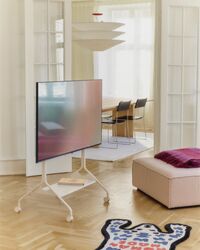 Moon Rollin' Tall Tv-Bord Pearl