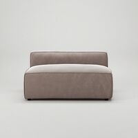 Grand Fåtölj Sammet Dusk Beige