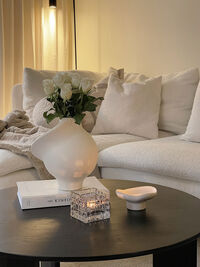 Pirout 01 Vaasi 25 cm Raw White