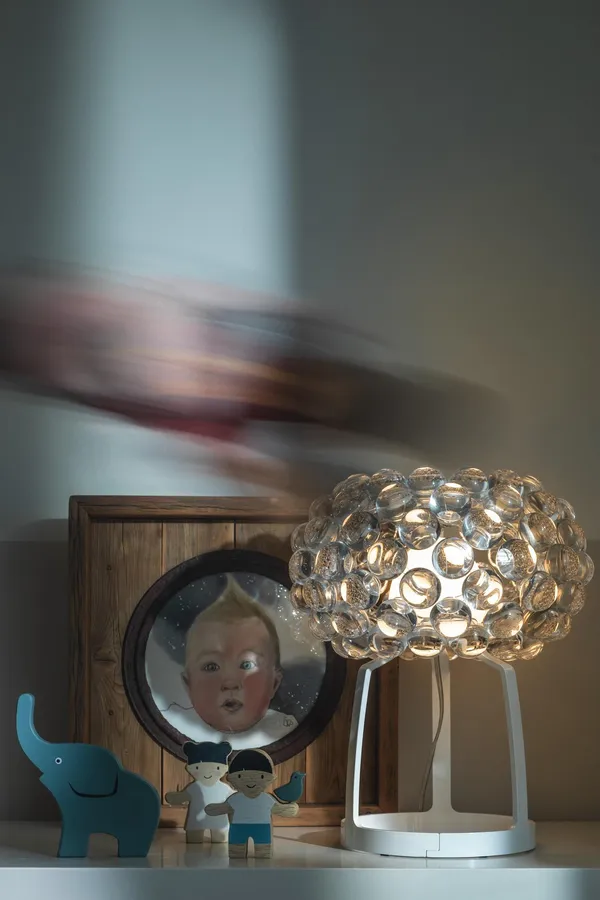 Caboche Plus Bordlampe Transparent