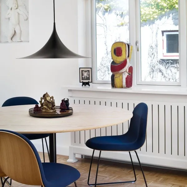 Semi Pendel Ø47 cm Krom