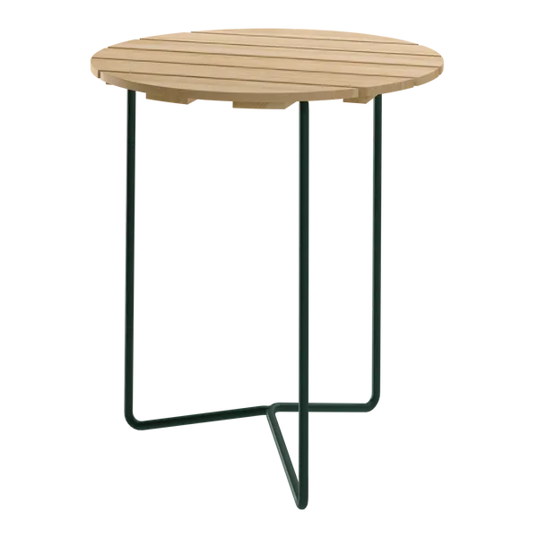 6B Bord Ø60 cm Olieret Fyrretræ / Grønt