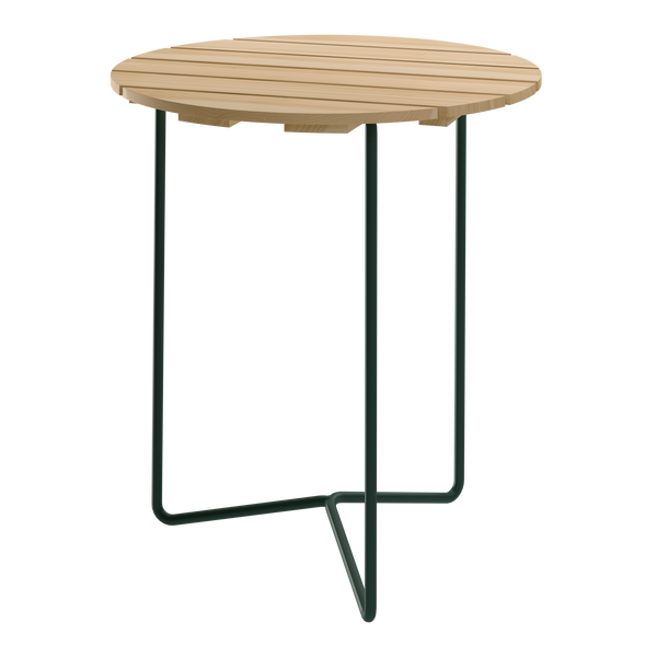 6B Bord Ø60 cm Olieret Fyrretræ / Grønt