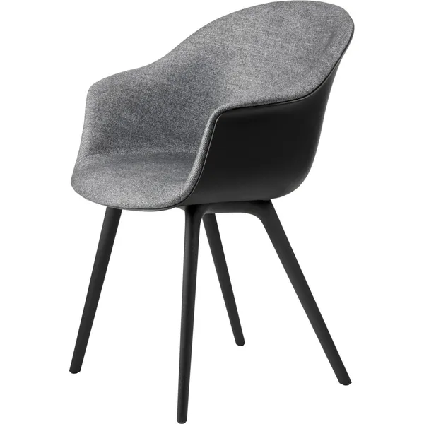 Bat Spisebordstol Polstret Front / Plastbase Plain 0023