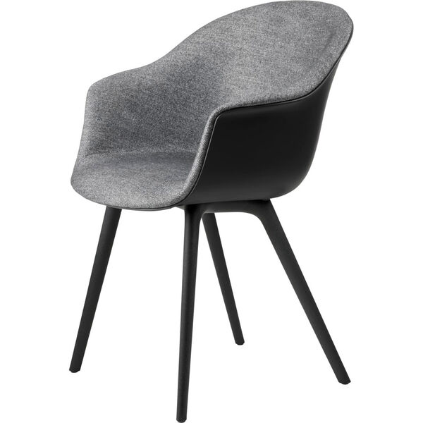 Bat Spisebordstol Polstret Front / Plastbase Plain 0023