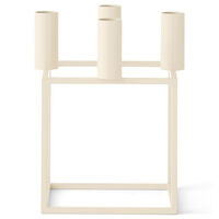 Kubus 4 Ljusstake Ivory