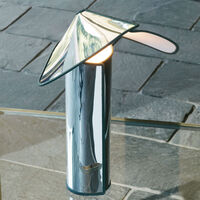 CHIARA T Bordlampe Aluminium / Antracitgrå