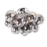 Gross Loftslampe 30 cm Smoked Grey