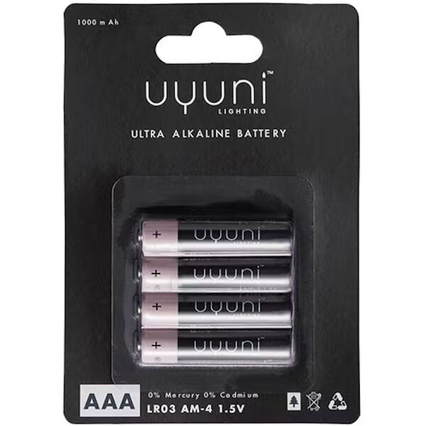 AAA Batterier 4-pak