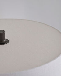 Soft Bordlampe Metallisk Bronze / Linen White