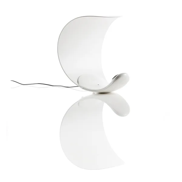 Curl Bordlampe Hvid