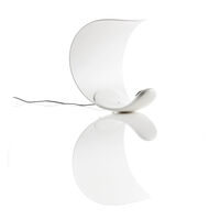Curl Bordlampe Hvid