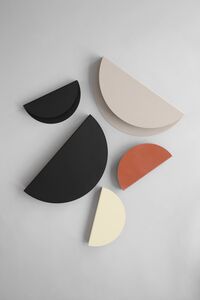 Half Moon Vegghylle Stor Sand