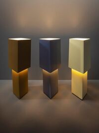 Romb Mini Bordlampe Bærbar Cumin