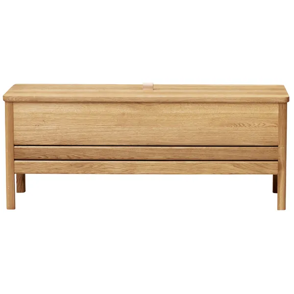 A Line Förvaringsbänk 111 cm Ek