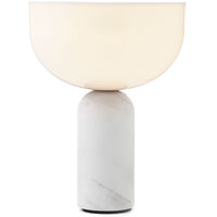 Kizu Bordlampe Bærbar White Marble