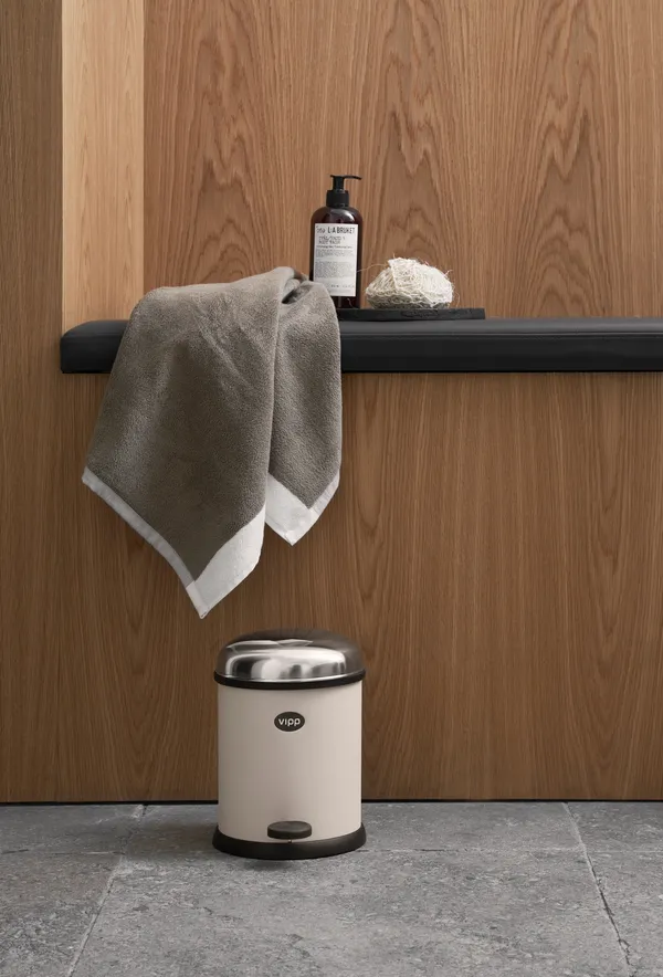 12 Pedalbøtte Beige 3 L