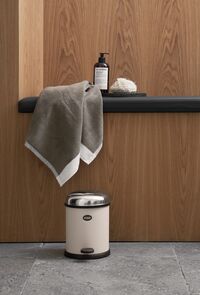 12 Pedalbøtte Beige 3 L