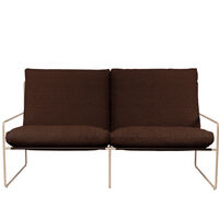 Desert 2-Seter Sofa Kastanje / Cashmere