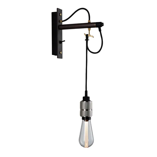 Hooked Wall Nude Wall Lamp Steel