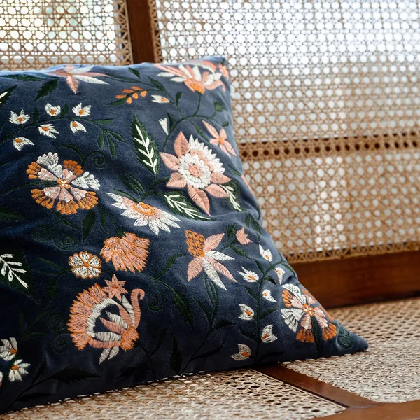 Suri Cushion Cover 50x50cm Sea Blue Multi