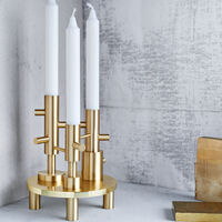 Jaime Hayon Candleholder Ljushållare L H:20 cm Mässing