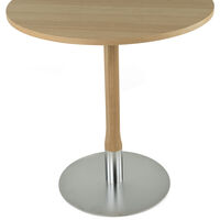 Rod Bord Hvid Pigmenteret Eg Ø70 cm