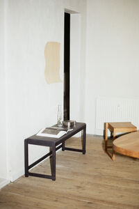 Low Stool 01 Jakkara Lämpimänruskea