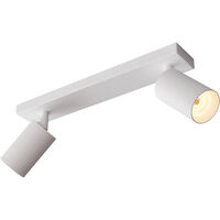 Canspot 57 Double Spotlight Hvit