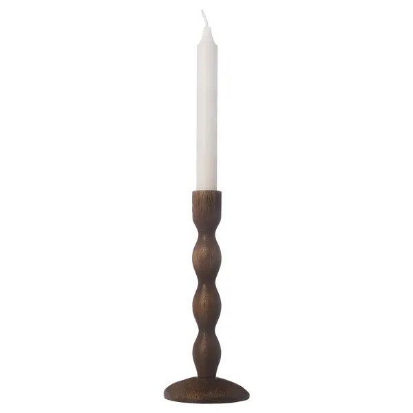 Kynttilänjalka 31 cm Tummanruskea
