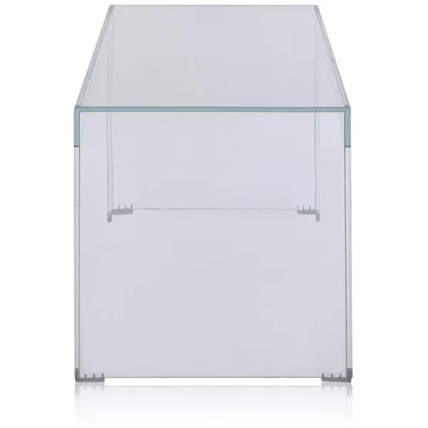 Invisible Side Bord 40x40cm Kristal