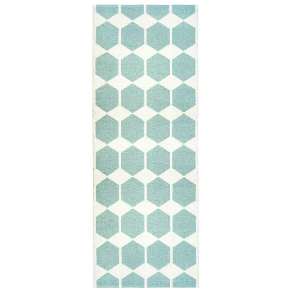 Anna Teppe Aqua 70x200 cm