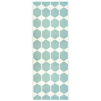 Anna Teppe Aqua 70x200 cm